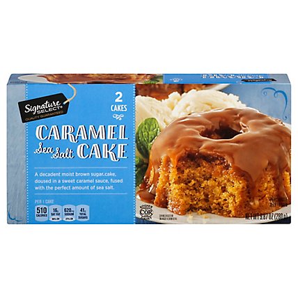 Signature Select Caramel Sea Salt Cake - 9.87 Oz - Image 3