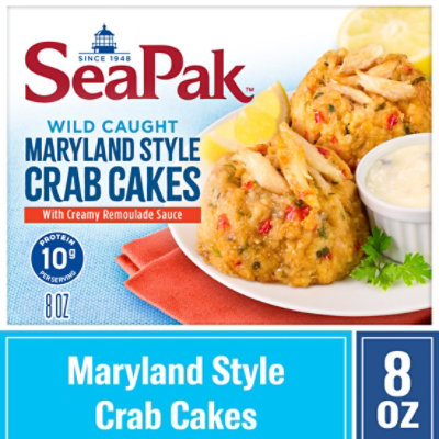 SeaPak Shrimp & Seafood Co. Crab Cakes Maryland Style - 8 Oz - Image 2