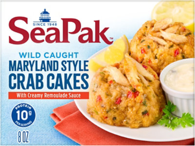 SeaPak Shrimp & Seafood Co. Crab Cakes Maryland Style - 8 Oz - Image 2