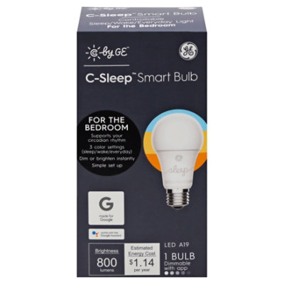 GE Connected Sleep A19 60w - Each - Image 3