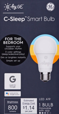 GE Connected Sleep A19 60w - Each - Image 2