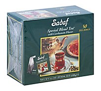 Sadaf Special Blend Tea With Cardamom Flavor 50 Count - 3.5 Oz