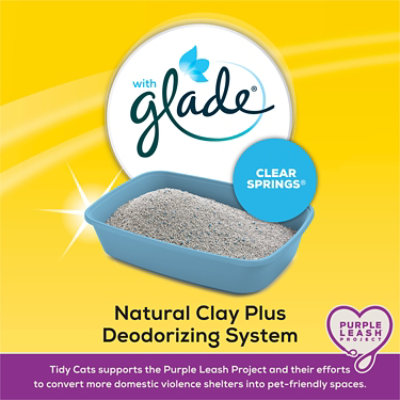 Tidy Cats Cat Litter Glade Tough Odor Solutions - 35 Lb - Image 3