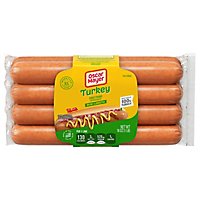 Oscar Mayer Bun-Length Turkey Uncured Franks Hot Dogs Pack - 8 Count - Image 2