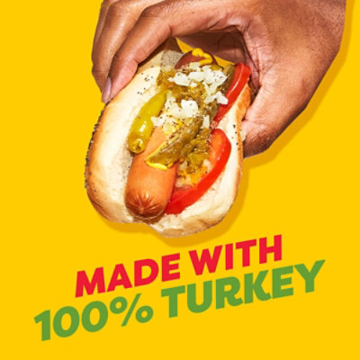 Oscar Mayer Bun-Length Turkey Uncured Franks Hot Dogs Pack - 8 Count - Image 2