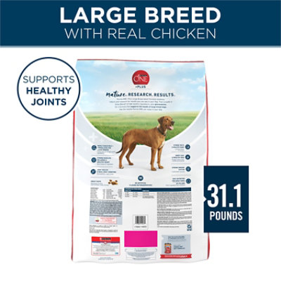 Purina ONE Large Breed Chicken Dry Dog Food - 31.1 Lb - Image 2