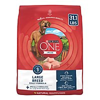 Purina One +Plus Chicken Dry Dog Food - 31.1 Lb