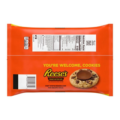 Reeses Milk Chocolate Snack Size Peanut Butter Cups Halloween Candy Jumbo Bag - 19.5 Oz - Image 2