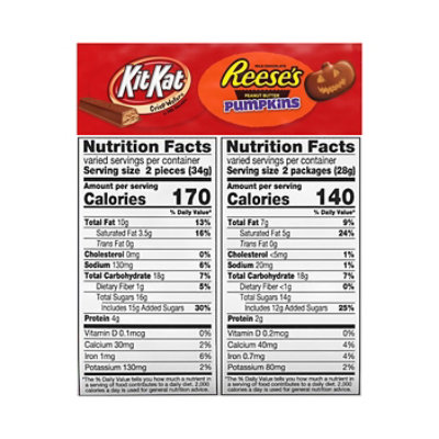 HERSHEYS Candy Assortment Snack Size Reeses Kit Kat 55 Count - 29.9 Oz - Image 4