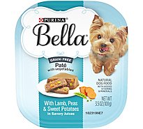 Bella Dog Food Wet Lamb Peas & Sweet Potatoes - 3.5 Oz