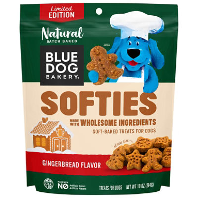 Blue Dog Bakery Gingerbread Softies - 10 Oz - Image 1