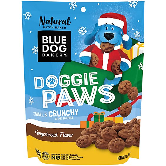 Blue Dog Bakery Gingb Paws - 10 Oz