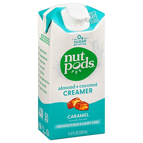 Nutpods Creamer Almond + Coconut Caramel - 11.2 Fl. Oz.