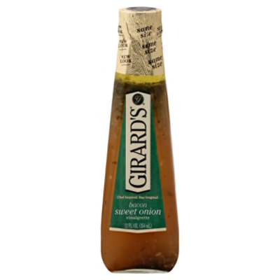 Girards Bacon Sweet Onion Vinaigrette - 12 Fl. Oz.