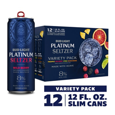 Pacer Low Proof Seltzer Variety In Cans - 12-12 Fl. Oz.