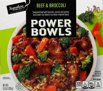 Signature Select Power Bowl Beef & Broccoli - 9.5 Oz - Image 2