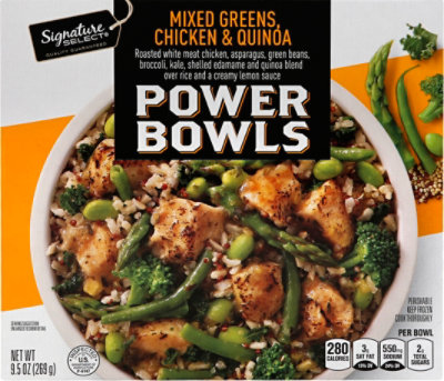 Signature SELECT Power Bowl Greens Chicken Quinoa - 9.5 Oz - Image 2