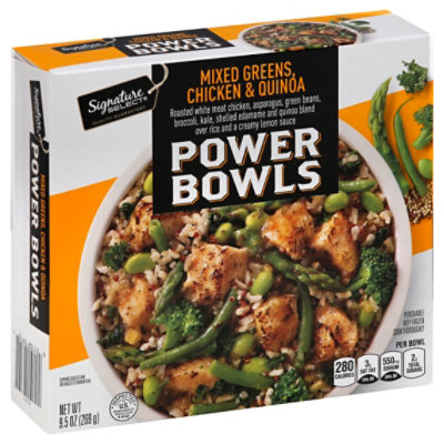 Signature Select Power Bowl Greens Chicken Quinoa - 9.5 Oz