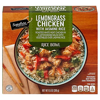 Signature Select Bowl Rice Lemongrass Chicken - 9.5 Oz - Image 3