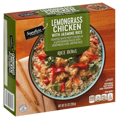 Signature Select Bowl Rice Lemongrass Chicken - 9.5 Oz