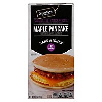 Signature Select Sandwich Maple Pancake Sausage Egg Cheese - 9.2 Oz - Image 3