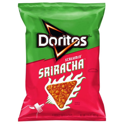 Doritos Tortilla Chips Screamin Sriracha - 3.125 Oz
