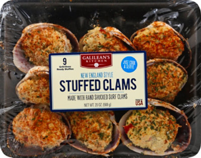 Galileans Kitchen Stuffed Clams - 20 Oz - Image 2