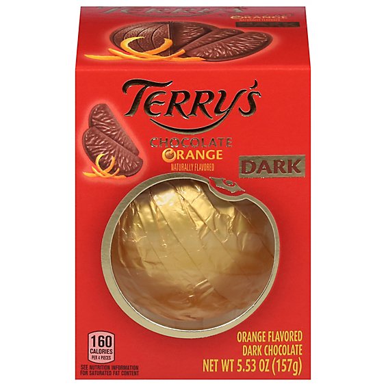 Terrys Chocolate Dark Orange - 5.53 Oz