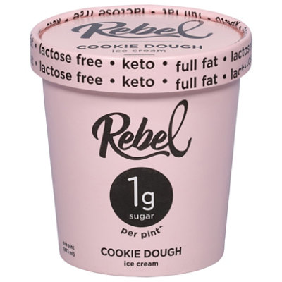 Rebel Ice Ice Cream Cookie Dough - Pint - Image 3