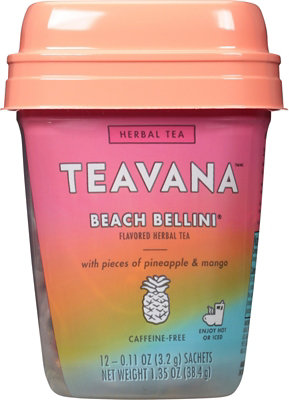 TEAVANA Tea Sachets Beach Bellini 12 Count - 1.35 Oz