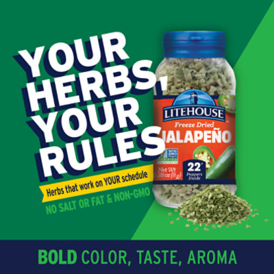 Litehouse Jalapeno Freeze Dried - 0.39 Oz - Image 4