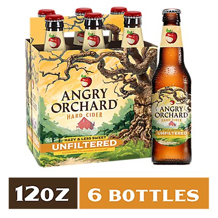 Angry Orchard Unfiltered Bottles - 6-12 Fl. Oz. - Image 2