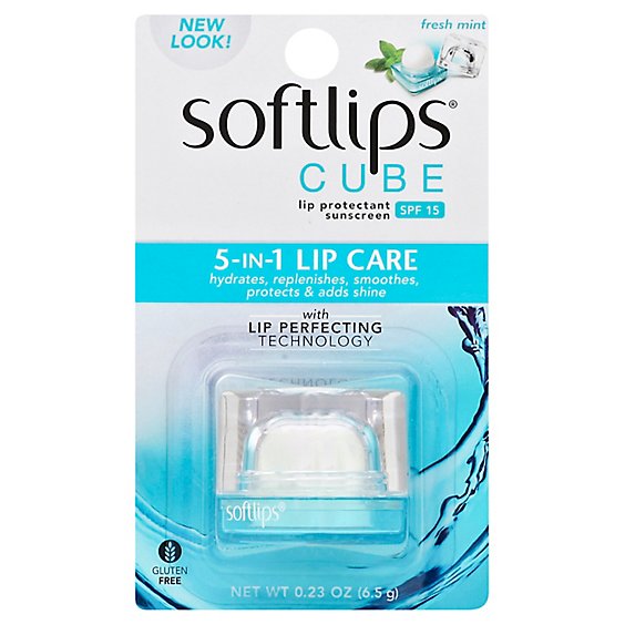 Softlips Cube Fresh Mint - .23 Oz