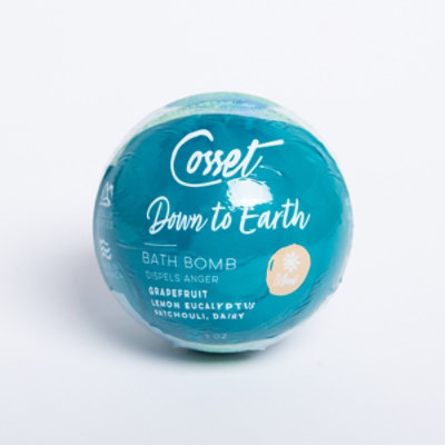 Cosset Bath Bomb Down To Earth - Each - Image 1