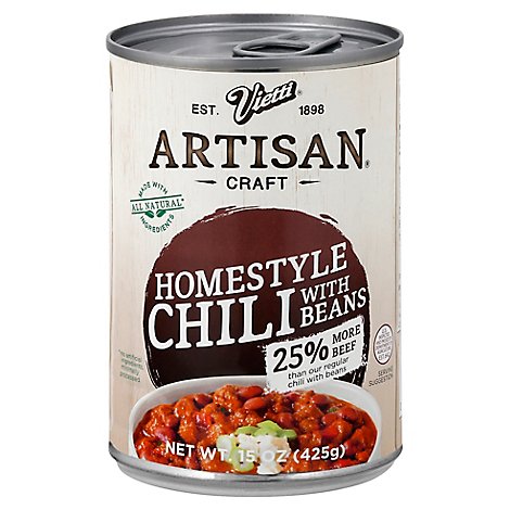 Homestyle Chili W/Bean - 15 Oz