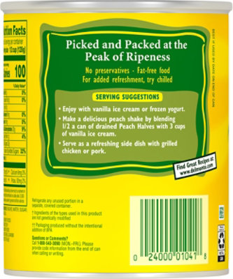 Del Monte Yellow Cling Halves In Heavy Syrup - 29 Oz - Image 6