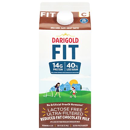 Darigold Fit 2% Reduced Fat Chocolate Milk - 59 Fl. Oz. - Image 2