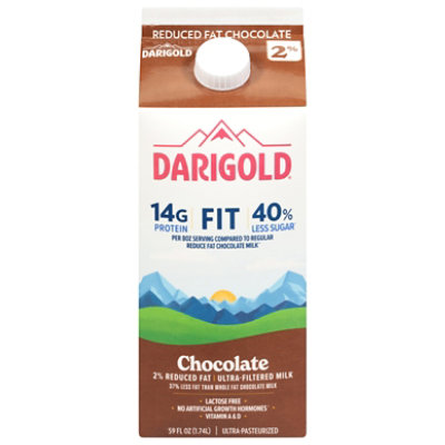 Darigold Fit 2% Reduced Fat Chocolate Milk - 59 Fl. Oz. - Image 2