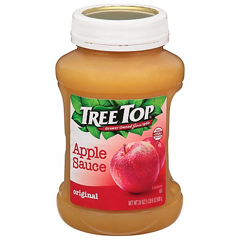 Tree Top Apple Sauce Original - 24 Oz