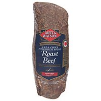 Dietz & Watson Peppered Eye Of Round Roast Beef - 0.50 Lb - Image 2