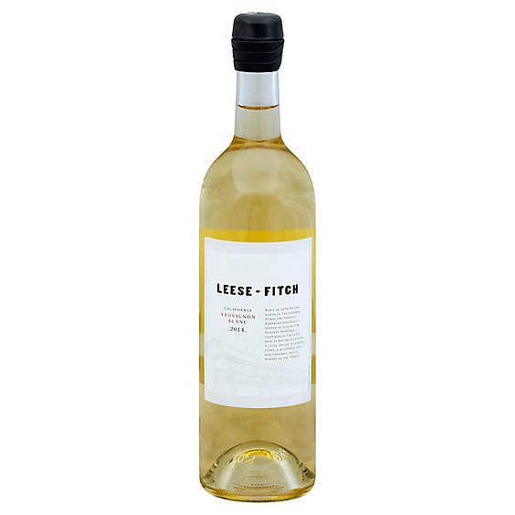 Leese Fitch Sauvignon Blanc Wine - 750 Ml