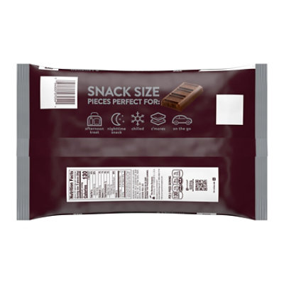 Hershey's Milk Chocolate Snack Size Candy Jumbo Bag - 19.8 Oz - Image 2