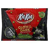 KIT KAT Crisp Wafers in Milk Chocolate Glow In The Dark Snack Size - 9.8 Oz - Image 1