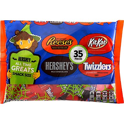 HERSHEYS Chocolate Candy Snack Size 35 Count - 15.8 Oz - Image 2