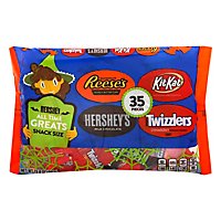 HERSHEYS Chocolate Candy Snack Size 35 Count - 15.8 Oz - Image 1