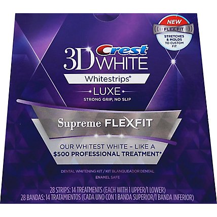 Crest 3d White Supreme Flexfit Strips - 28 Count - Image 2