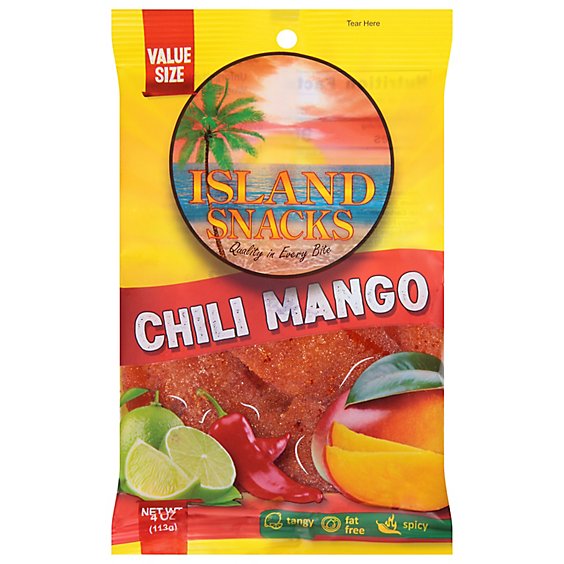 Island Snacks Chile Mango - 4 Oz