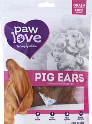 Paw Love Pig Ear - 2 Count - Image 2