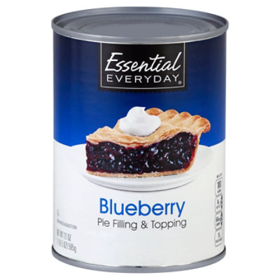 Essential Everyday Pie Filling & Topping Blueberry 21 Oz Safeway