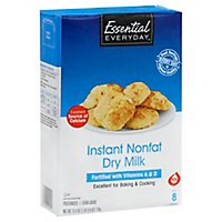Essential Everyday Dry Milk Instant Nonfat With Vitamins A & D - 25.6 Oz - Image 1